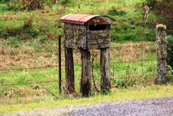 Old mailbox stands the test of time - by Dave Hambly