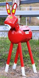 Donkey Farm Mailbox - Boonah - Queensland - by Dave Hambly