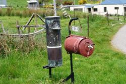 Maybe too much use for this old still so it's been turned into a letterbox? - Tasmania