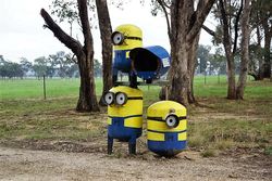 Minions have taken over the letterbox! - Victoria