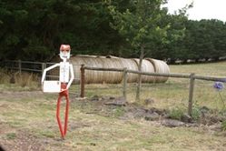 Even a postman can make a great letterbox.