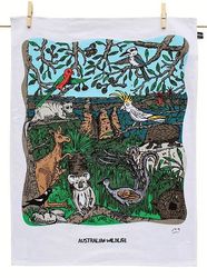 Tea Towel - Australian Wildlife