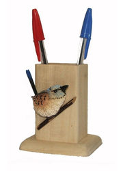 Pencil Pot - Blue Wren