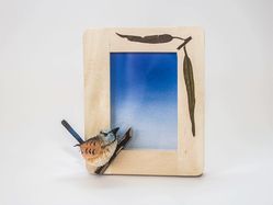 Blue Wren Photo Frame