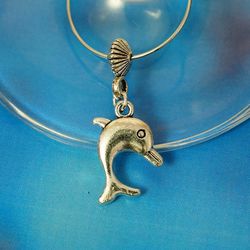 Wine Charm - Dolphin