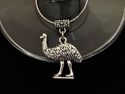 Wine Charm - Emu