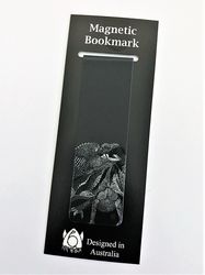 Magnetic Bookmark - Frill Necked Lizard