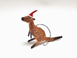 Kangaroo Red Christmas Tree Decoration