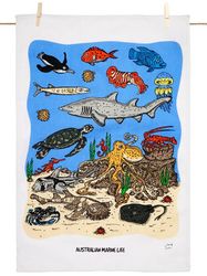 Tea Towel - Marine Life