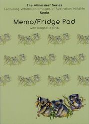 Memo Fridge Pad - Koala