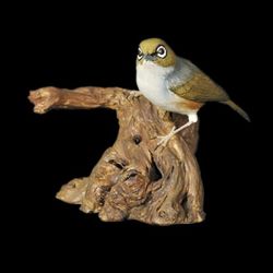 Silvereye Figurine