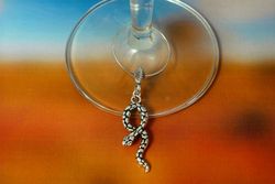 Wine Charm - Snake