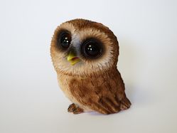 Sooty Owl Figurine