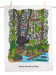 Tea Towel - Tropical Rainforest